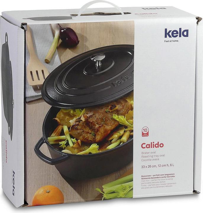Immagine prodotto Kela Calido (26 cm, Pirofila + casseruola, Alluminio pressofuso)