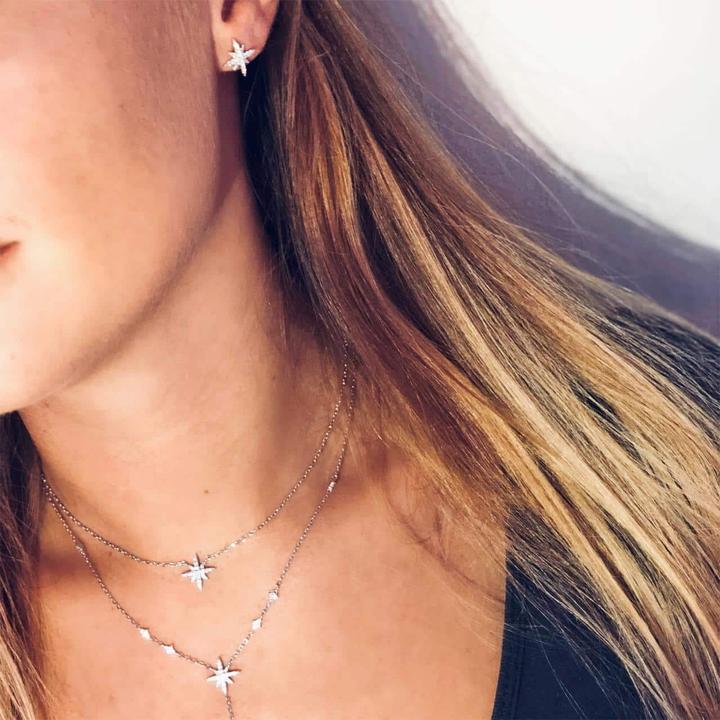 Actual product image Candy Edie necklace, 925 sterling silver (925 sterling silver, 42 - 45 cm)