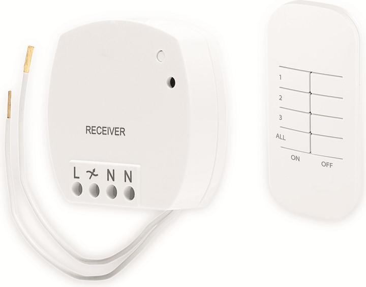 Produktbild Smartwares Funk-Einbauschalter + Fernbedienung (Schalter)