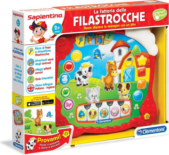 Productafbeelding Clementoni Boerderij met kinderrijmpjes