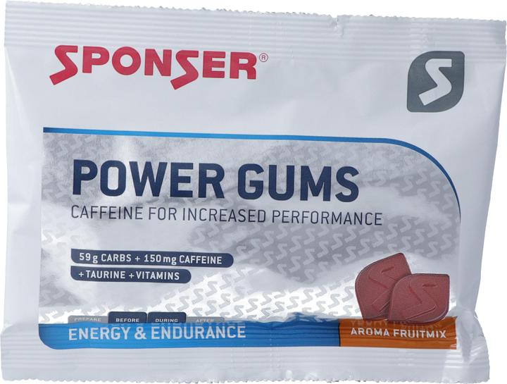 Sponser Power Gums (Fruit, 1 pcs., 75 g)
