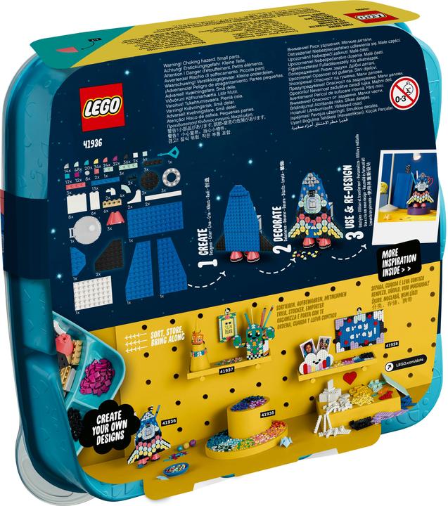 Image du produit LEGO Porte-stylo fusée (41936, LEGO Dots)