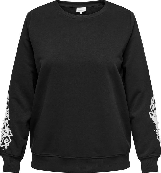 Image du produit Only Coupe normale Col rond Épaule basse Sweat-shirt (S)