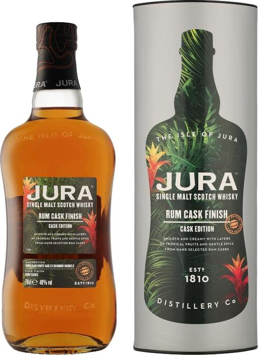 Immagine prodotto Jura Finitura in botte di rum (Whisky scozzese, 1 x 70 cl)