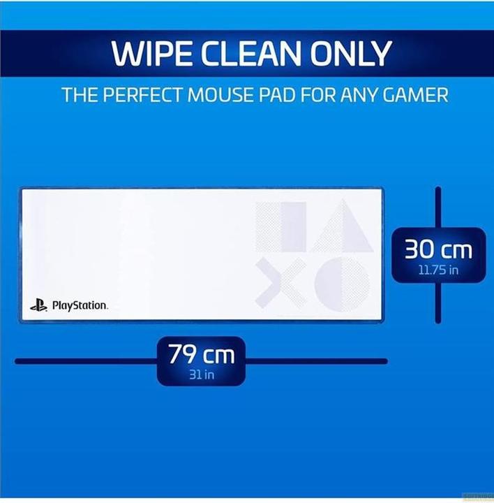 Energy Label Paladone Products Tappetino Mouse Playstation Blue Desk Mat (XL)