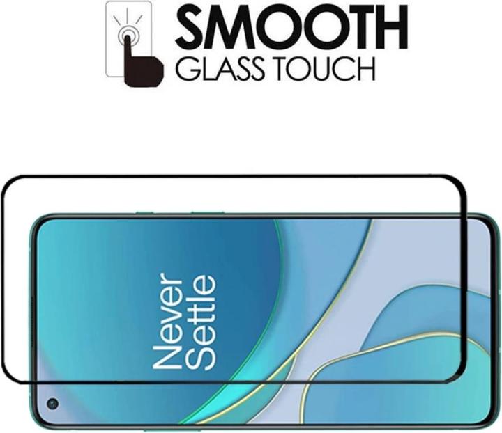 Actual product image Screenguard OnePlus 8T Full Screen Protective Glass Film 2.5D 9H (1 Piece, OnePlus 8T)