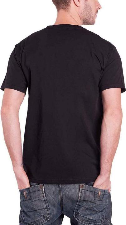 Actual product image The Rolling Stones Unisex Adult Flames Logo T-Shirt (L)