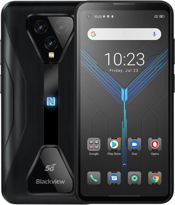 Blackview BL5000 (128 GB, Zwart, 6.36", Dubbele SIM, 12 Mpx, 5G)