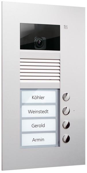 Productafbeelding TCS Video voordeurstation AVU serie met 4 AVU14040-0010