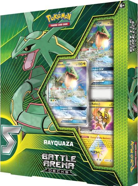 Actual product image Nintendo PKM: Battle Arena Deck Rayquaza GX vs. Ultra Necrozma GX -E- (English)
