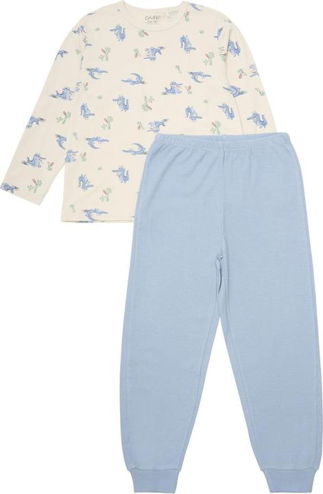 CeLaVi Kinder Bambus Pyjama Dusty