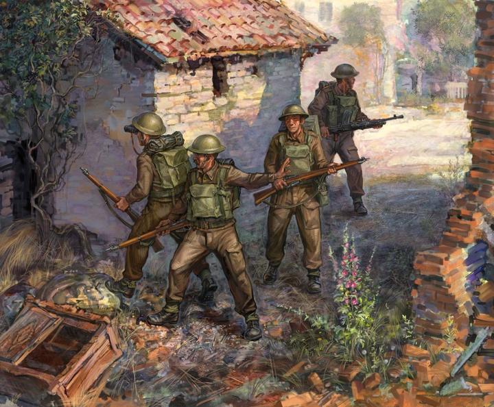 Produktbild Zvezda Jigsaw Puzzle 17 pieces - British Recon Team 1939-1945