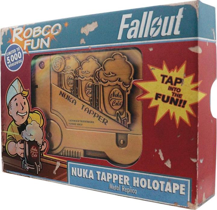 Actual product image Fanattik Fallout Replica Nuka Tapper Holotape