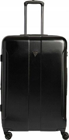 Guess Harde suitcase / trolley / travel case - Lustre2 - 75 cm - Zwart (124 l, XL (from 140l))