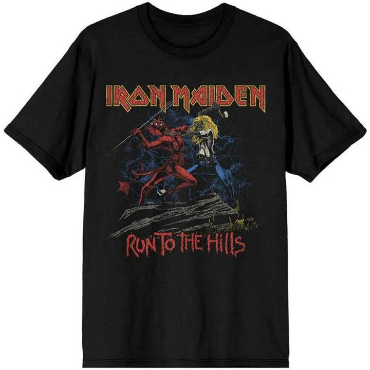 Music Brand Number Of The Beast Run To The Hills TShirt