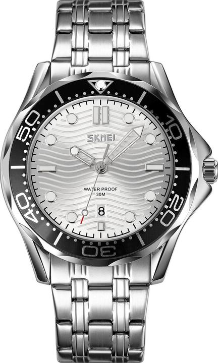 Produktbild Skmei 9276SSISI Herrenuhr + BOX