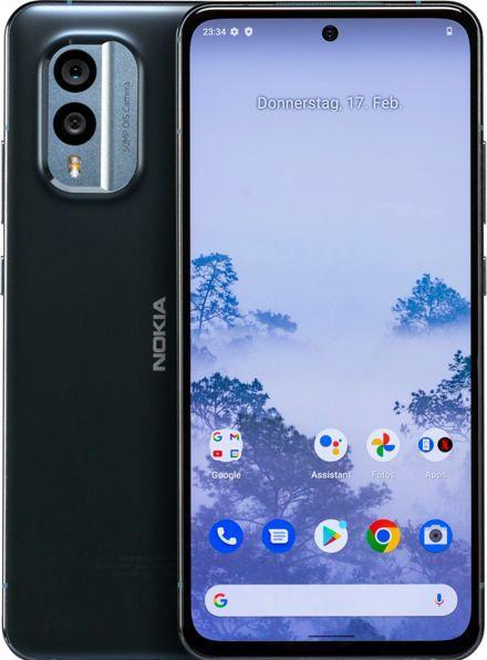 Productafbeelding Nokia X30 (128 GB, Bewolkt Blauw, 6.43", Hybride dubbele SIM + eSIM, 50 Mpx, 5G)