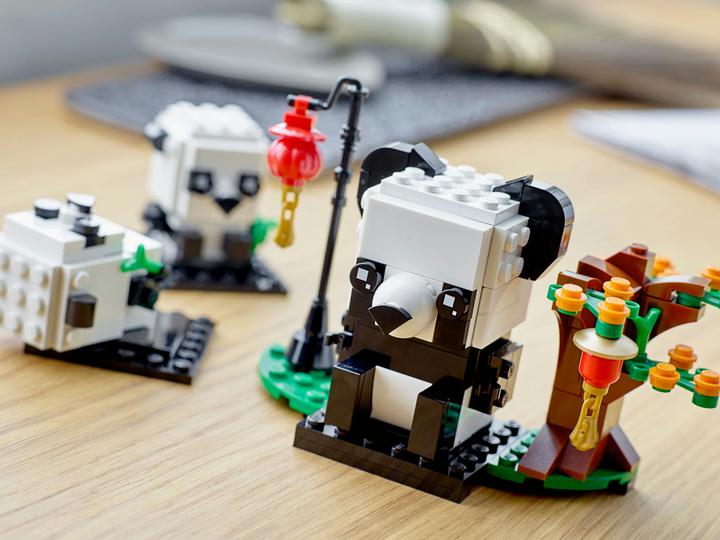 Immagine prodotto LEGO I panda per il Capodanno cinese (40466, LEGO Brickheadz)