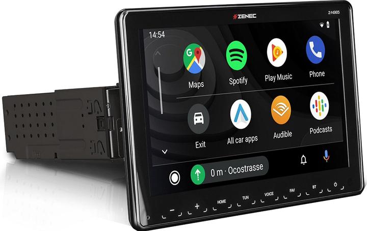Actual product image Zenec Z-N965 mit 9 Zoll Display DAB, DSP, Android Auto, Apple Carplay