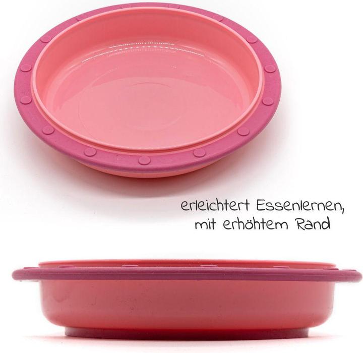 Produktbild NUK Kindergeschirr-Sets 4-tlg. Set für unterwegs inkl. Babyteller mit Besteck