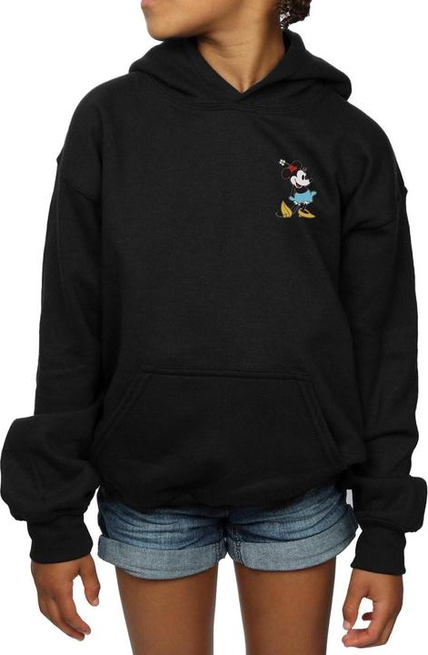 Immagine prodotto Disney Minnie Mouse Kick Chest Felpa con Cappuccio Ragazze (140, 146)