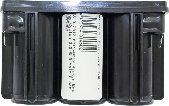 Immagine prodotto Hawker Energy Batteria 0819-0012 Cyclon 2.5-6 0819-1006 (6 V, 2.50 Ah)