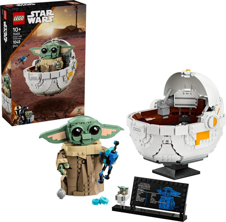 Produktbild LEGO Grogu in seiner Repulsorwiege (75403, LEGO Star Wars)