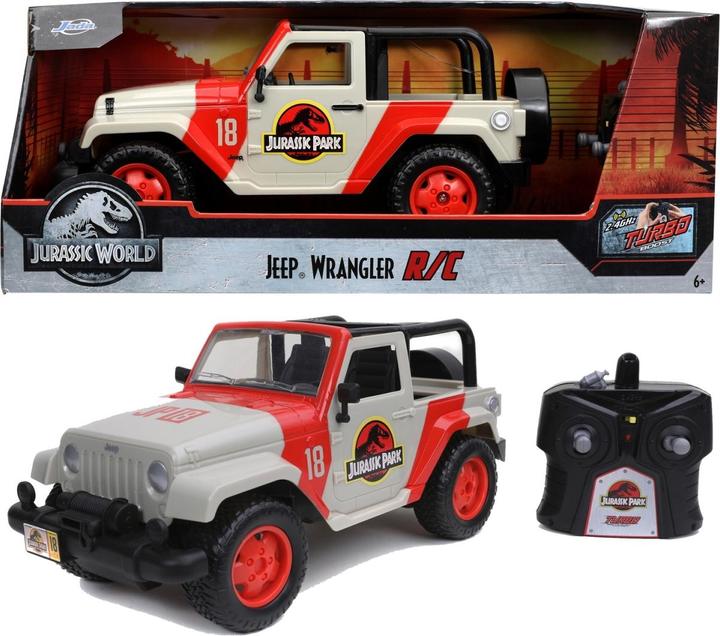 Immagine prodotto Jada RC Jurassic Park Jeep Wrangler 1:16