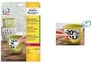 Actual product image Avery Wetterfeste, wiederablösbare Etiketten