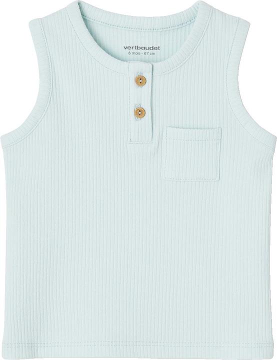 Produktbild Vertbaudet Geripptes Baby Top Oeko-Tex (80)