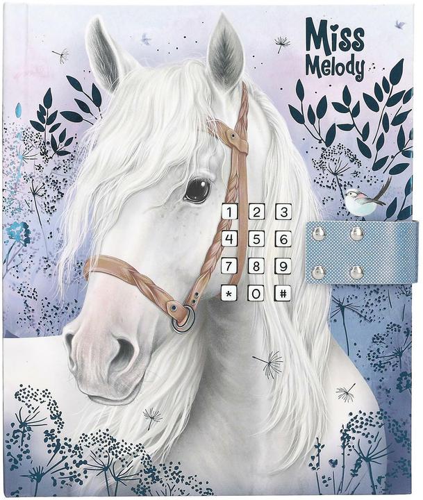 Image du produit Magni Miss Melody (15,5 x 18 cm, À rayures, Couverture rigide)