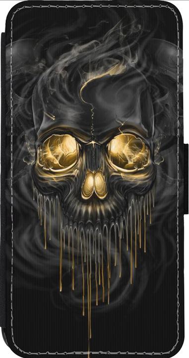 Image du produit PhoneLook Coque Wallet noir Skull 02 (Apple iPhone 13 Pro Max)