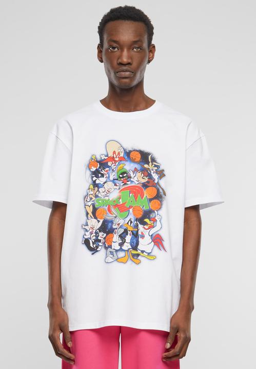 Actual product image Urban Classics Space Jam Teamwork Oversize Tee - 139521 (XS)