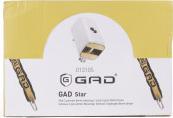 Actual product image GAD Lock gad-star with 2 pins 8mm brass (8 cm)