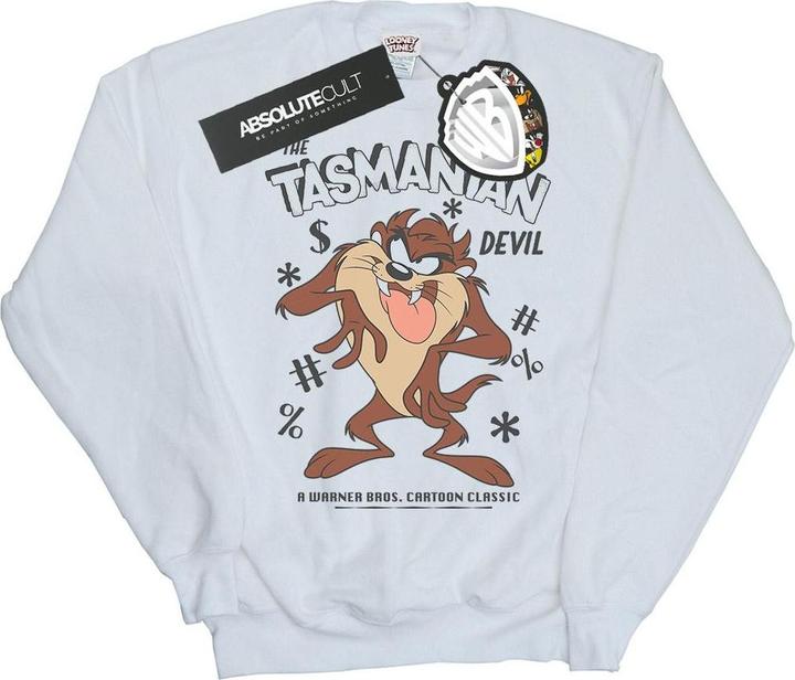 Looney Tunes Vintage Tasmanian Devil Sweatshirt Mädchen