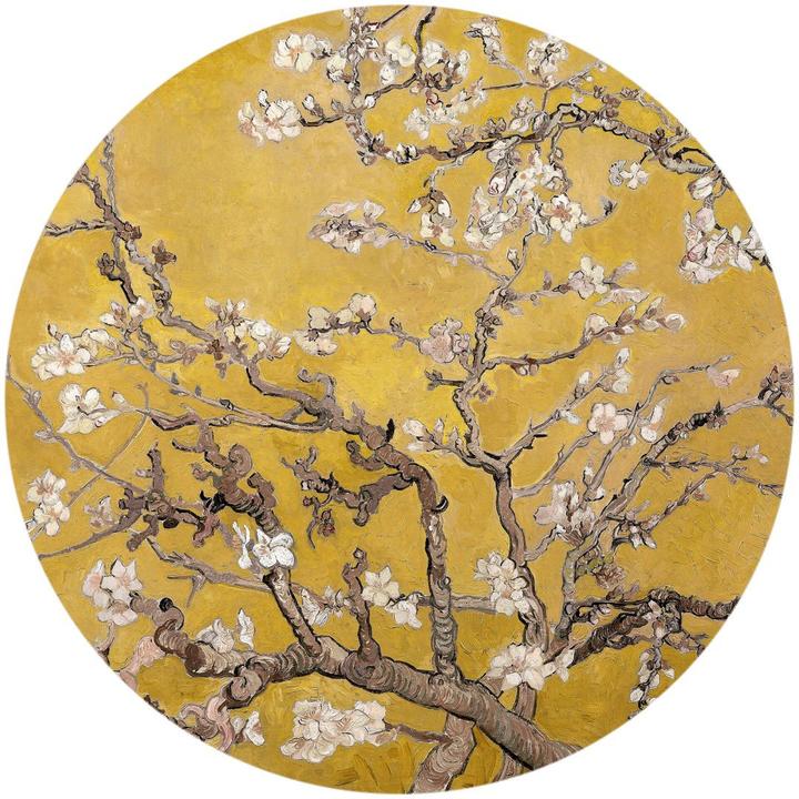 Actual product image Trenddeko van Gogh - Almond blossom ocher (Ø 188 cm)