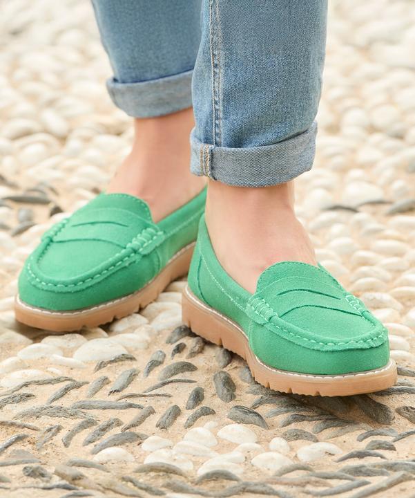 Image du produit Joe Browns Cleated Sole Suede Leather Loafers (42)