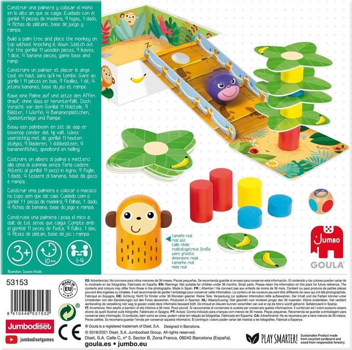 Produktbild Goula Go, Gorilla! (Deutsch, Italienisch, Französisch)