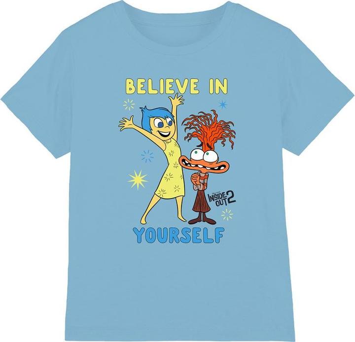 Actual product image Childrens/Kids Believe In Yourself Anxiety T-Shirt (140, 146)