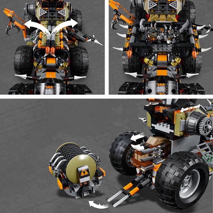 Actual product image LEGO Dragon catcher (70654, LEGO Ninjago)