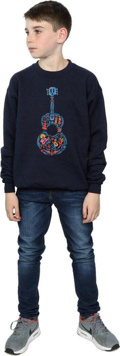 Immagine prodotto Disney Coco Guitar Pattern Felpa Ragazzi (140, 146)