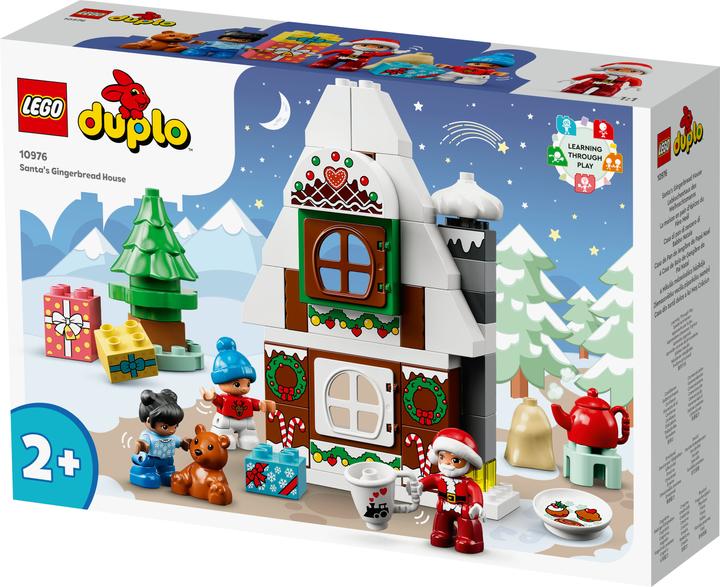 Immagine prodotto LEGO Casa di pan di zenzero con Babbo Natale (10976)