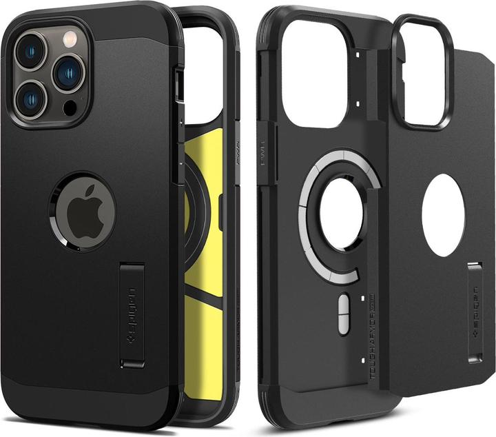 Image du produit Spigen Tough Armor Mag Magsafe étui pour iPhone 14 Pro Max - Noir (Apple iPhone 14 Pro Max)