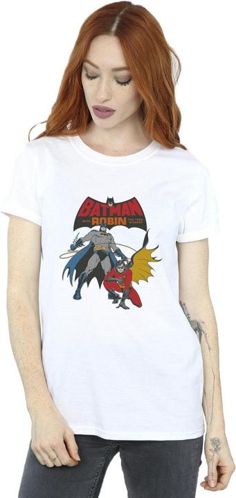 Immagine prodotto Maglietta boyfriend in cotone Batman e Robin (S)