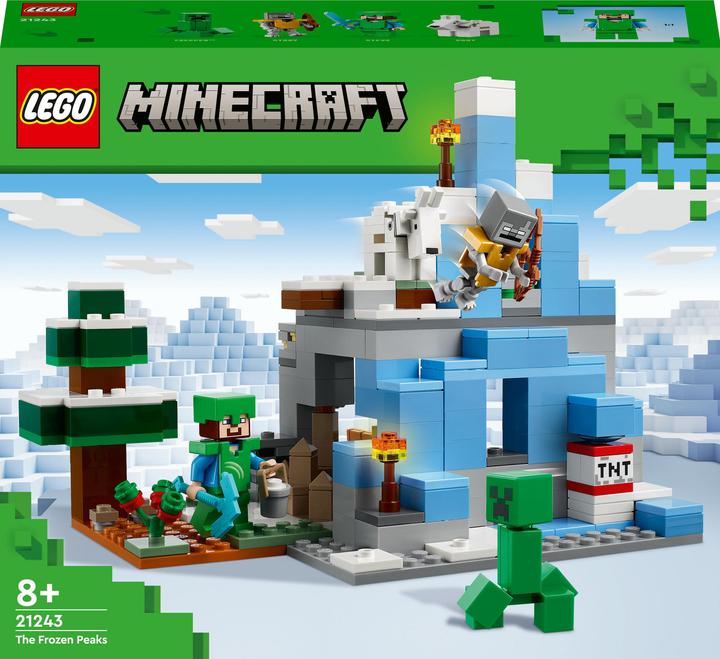 Actual product image LEGO The Iced Peaks (21243, LEGO Minecraft)