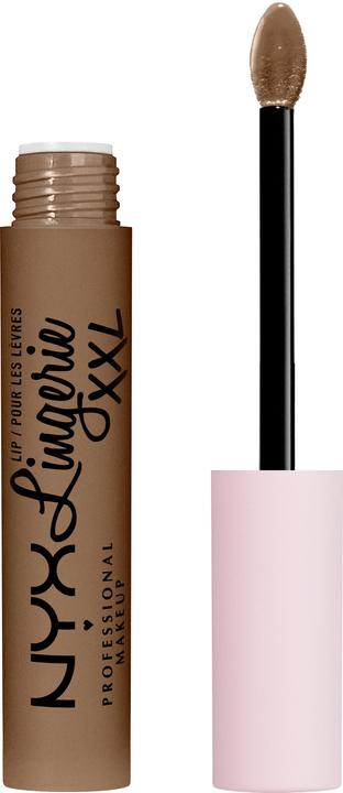Actual product image NYX Professional Make-Up Lip Lingerie XXL Hot Caramelo (25 Hot Caramelo)