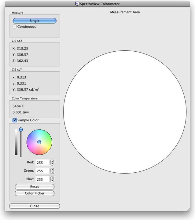 Actual product image NEC Calibration software SpectraView II USB Licence