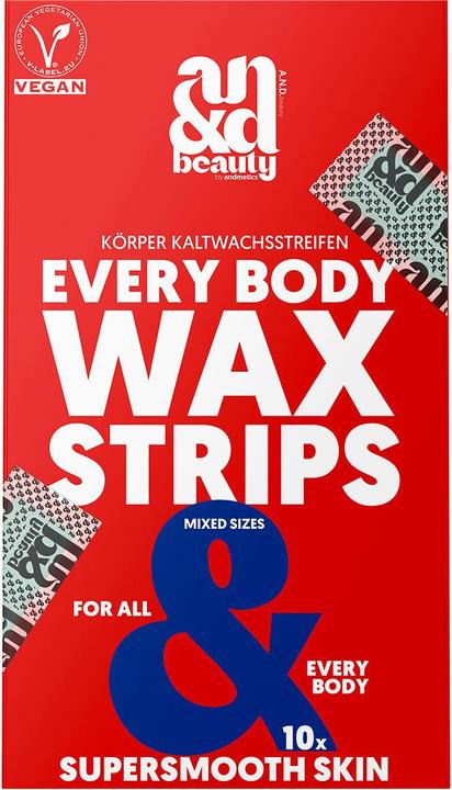Produktbild A.N.D. beauty Every Body Wax Strips Set (28 x)