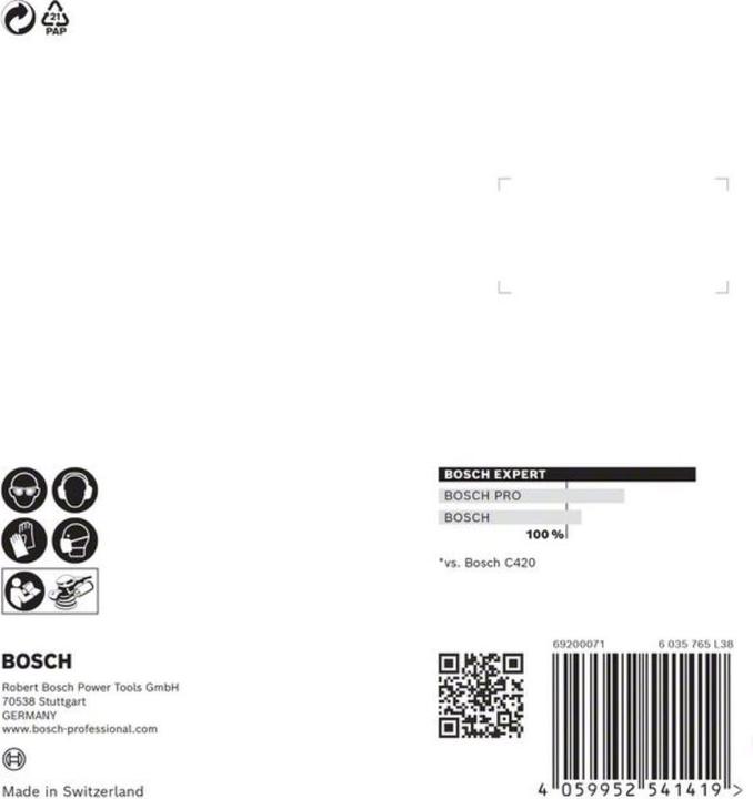 Produktbild Bosch Professional Zubehör C470 Schleifpapier (40)