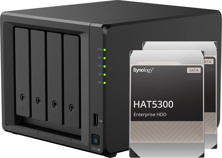 Produktbild Synology DS925+ (2 x 16 TB, Synology HAT 53xx)